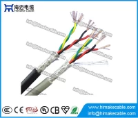 中国 屏蔽型聚氯乙烯绝缘对绞软电线电缆 300/300V 制造商