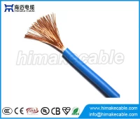 China Enkele kernpopulatie LSZH geïsoleerd flexibele elektrische aderige kabel 300/500V 450/75V fabrikant