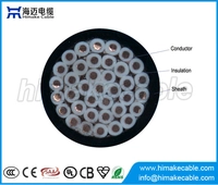 China koperen geleiders geïsoleerd en mantel bedieningskabel 450 / 750V 0,6 / 1KV fabrikant