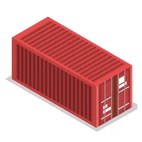 SOC Container 20HQ 40HQ dan logistik penghantaran kontena muatan sampingan dari China