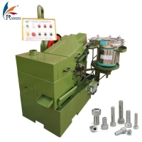 Cina Macchina per filettare completamente automatica con vibratore che alimenta la rullatrice per filettature M12-x-Filettatrice per bulloni a filettatura lunga ad alta velocità 400 pz/min-x-CY12Z150Rullatrice per filettiGamma di diametri (mm) 8-12Lunghez produttore
