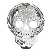 Sip In Style: Our Skull-Shaped Cocktail Strainer