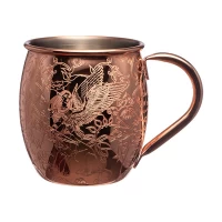 Explore the Baroque: Stainless steel Moscow Mule Mug