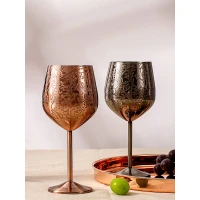 Is it healthy to drink water from a stainless steel wine cup?