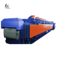 Chiny Advanced Industrial Furnace Melting Heat Treatment Electric Furnace Mesh Belt Furnace Line for Screw producent