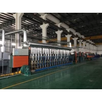 China Gas heating continuous induction furnace/mesh belt furnace manufacturer
