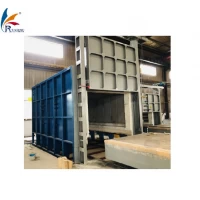 Chine Trolley annealing furnace  for heavy castings and steel parts fabricant
