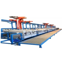 ประเทศจีน Wholesale Design Screw Barrel Profiles Electrostatic Powder Coating Line Zinc Plating Machine ผู้ผลิต