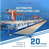 China electroplating machine zinc plating equipment Zinc plating line manufacturer