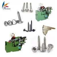 Çin Otomatik Alçıpan Ahşap Vidalar Dişleme Makinesi Metal Makine İplik Haddeleme Makinesi üretici firma
