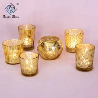 porcelana CD012 Mejor Venta Bajo Precio Personalización Rose Gold Candle Holder Fabricante en China fabricante