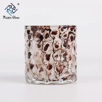 China New style 2017 fashion Beautiful ceramic decorative candle holder wholesale manufacturer