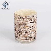 China Pretty marble candlestick decorative candle holder wholesale manufacturer