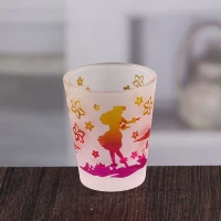 China Wholesale candle holders glass candlestick small glass candle holder manufacturer