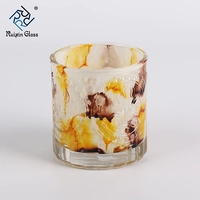 Cina Fornitori di portacandele cinesi portacandele in marmo con decorazioni per la casa colorate produttore