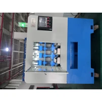 Cina Maschiatrice per dadi modello ad alta velocità 4 Maschiatrice per dadi con stampo-x-Modello: LDH-M14-4Gamma di diametri (mm) M14Motore principale (KW) 1,5 (classe 4)Motore della pompa dell'acqua (KW) 0,25Capacità (Pz/Min) 140Peso approssimativo (kg) produttore