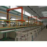 Çin Automatic barrel acidic zinc alloy plating line üretici firma