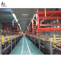 Chiny Full automatic electric Zinc plating line producent