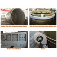 الصين Well type annealing furnace / eletric heating الصانع