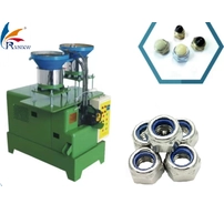 China Full automatic nylon nut crimping machine on sale fabricante