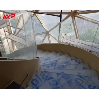 Proyecto de balaustrada de vidrio en Dubai Villa