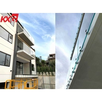 New Zealand Villa Glass Balcony Fence Project