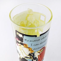 Hand painted glass
