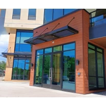 porcelana Toldos de aluminio comerciales y residenciales personalizados para patio, toldo de sombrilla de metal fabricante