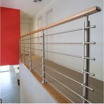 China 1100mm Height Stainless Steel 316 Crossbar Railing manufacturer