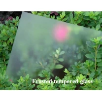 Kiina 12mm himmeä karkaistu lasi leikattu valmistaja