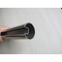 China 12mm glass mini top rail for glass railing manufacturer