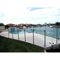 Chine 12mm tempered glass railing systems manufacturer fabricant