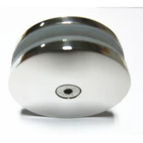 China 316 stainless steel 180 degree round glass to glass clamp manufacturer