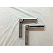China Top mounting Adjustable corner glass clamp for frameless glass railing manufacturer
