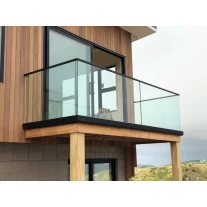 Chiny Aluminiowe relingi balustradowe / balustrady szklane / balustrady szklane kanałowe U na balkon producent
