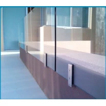 China Balustrade-Edelstahl-Fascia-Glaszapfen für frameless Glasgeländer Hersteller
