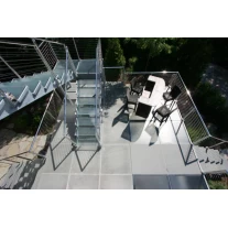 China Cable railing system stainless steel 316  balustrade post for sale ! manufacturer
