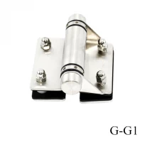 China Cheap glass door hinge for glass 8-12mm manufacturer
