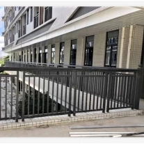 China China Suppliers Galvanized Steel Post and Handrail For Staircase Railing System and Balcony Railing Systems manufacturer