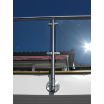 China China supplier frameless glass railing balustrade post manufacturer