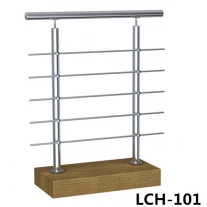 China Crossbar balustrade post for balcony railing designs, LCH-101 manufacturer