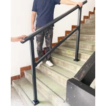 China Custom Steel Ornamental hand railings Wrought Iron Handrail manufacturer