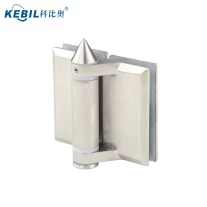 China Glass Fencing Pool Gate Fittings Self-closing Heavy Duty Glass to Glass Hinge manufacturer