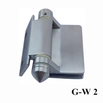 China Glass heavy gate to square post or wall spring hinge G-W2 for home outdoor design pool fencing railing manufacturer