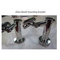 China Glass mounted handrail bracket pipe support and holder P707 manufacturer
