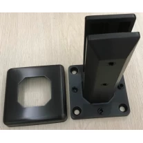 China High quality types of black glass spigot for swimming pool fence and balcony glass railing manufacturer