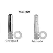 China Low Price Stainless Steel Railing Spigot 316 Glass Mini Post manufacturer