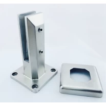China New product release square spigot /mini post for frameless glass pool fencing, SBM-2 manufacturer
