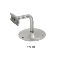 China P702R wall mounting handrail brackets with base plate for round tubing or round pipe handrail manufacturer