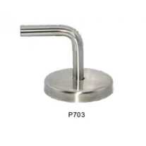 China P703 inox wall mount handrail brackets for square tubing and pipe handrail manufacturer
